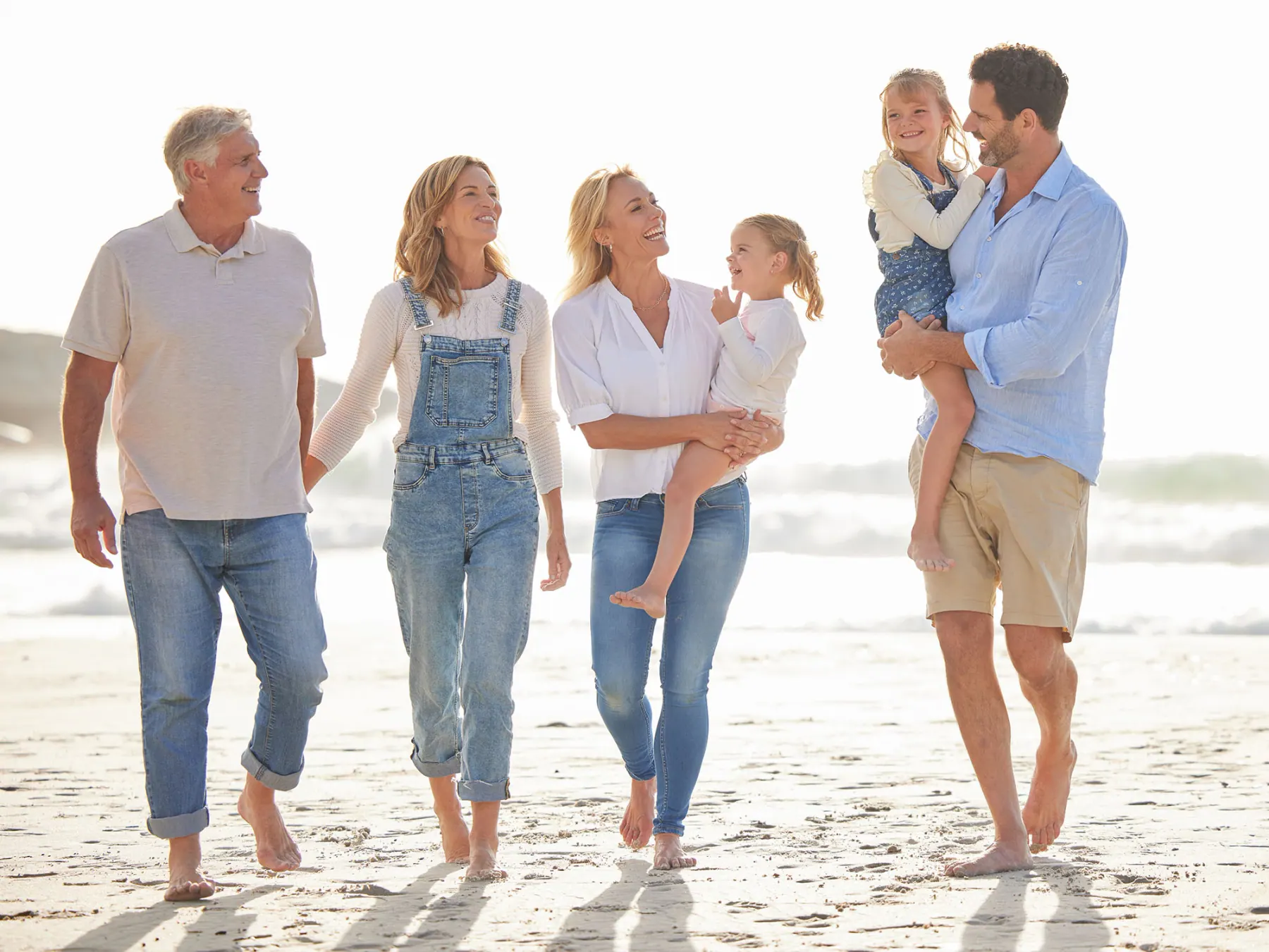 A family reviewing a membership plan together